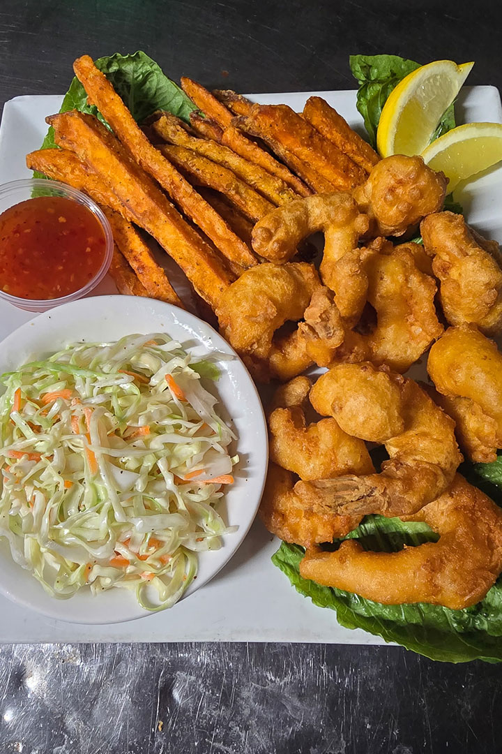 Shrimp Sweet Potato Fries Shrimp Sweet Potato Fries