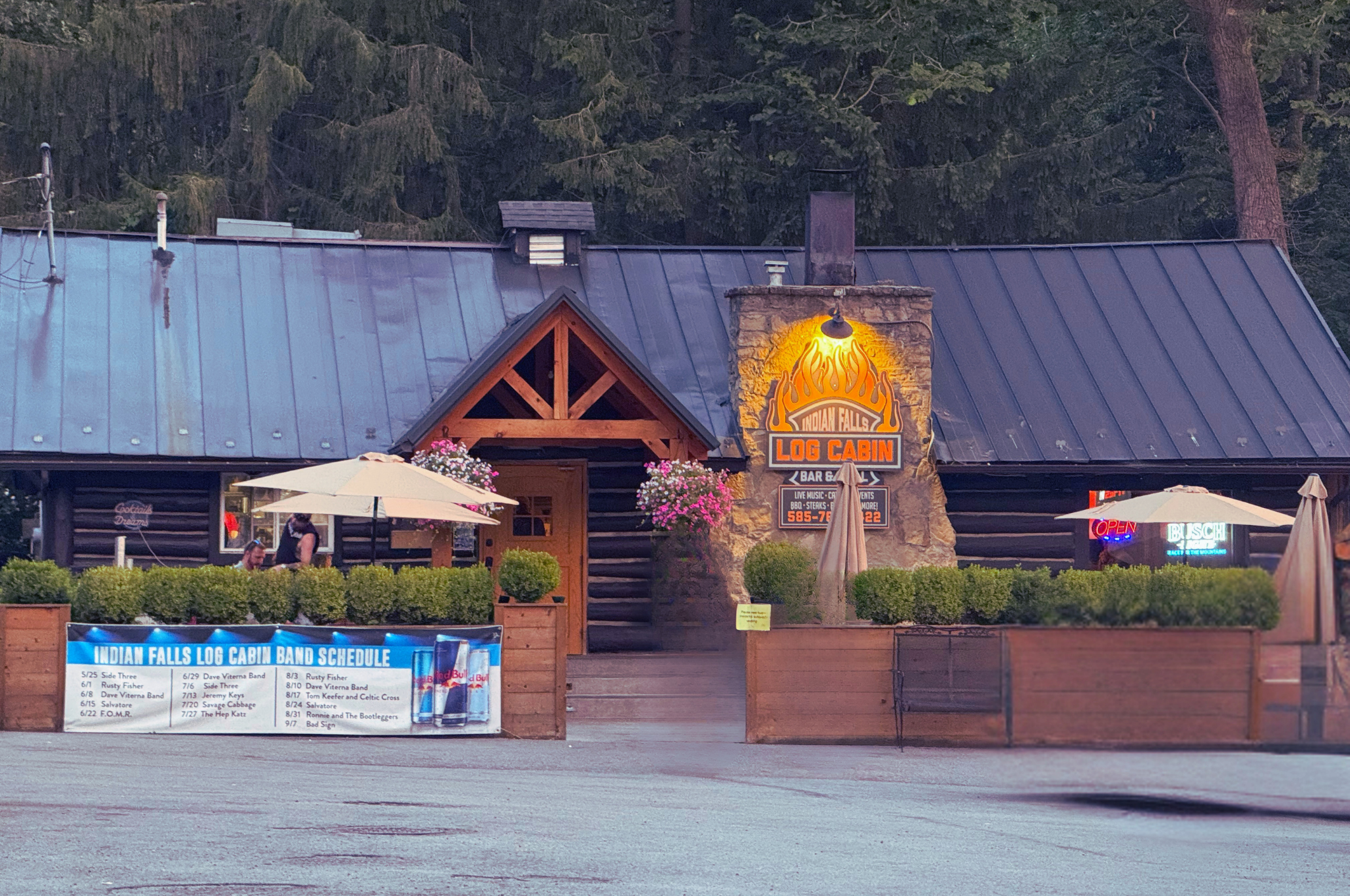 Log Cabin Home Page Banner Photo